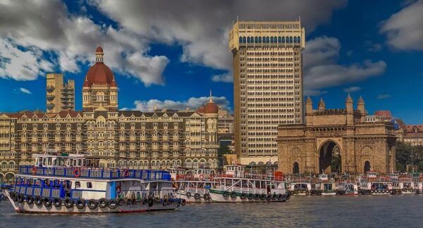 Gateway of India with Taj